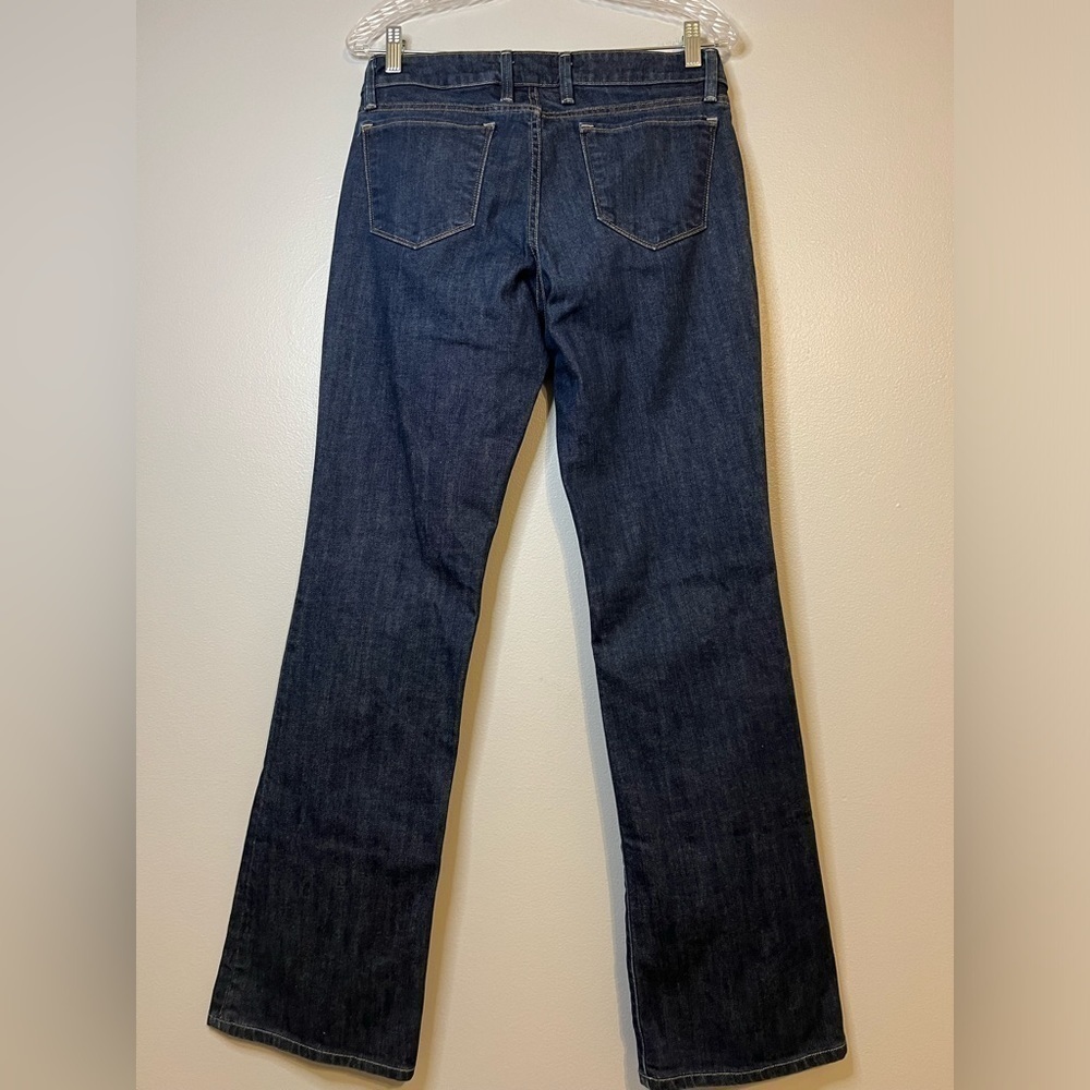 Y2K Banana Republic Urban Boot cut Womens Size 4 Blue Jean Low Rise Dark Wash - Picture 7 of 10